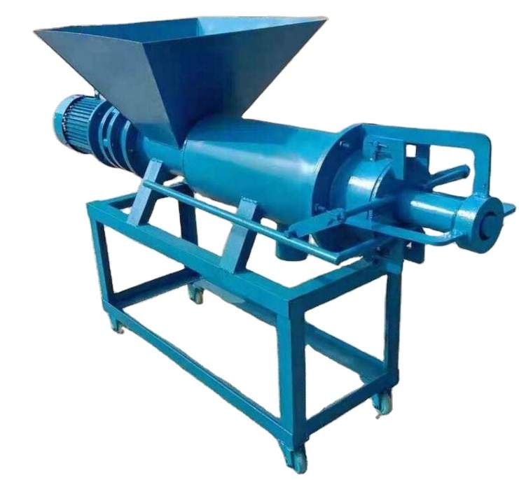 Farm Extrusion Animal Chicken Manure Cow Dung Squeeze machine / Dryer Dewatering Machine / Manure squeezing dehydrator crusher