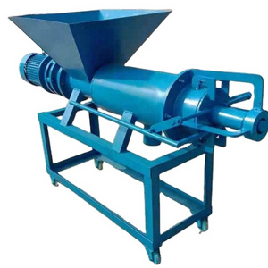 Farm Extrusion Animal Chicken Manure Cow Dung Squeeze machine / Dryer Dewatering Machine / Manure squeezing dehydrator crusher