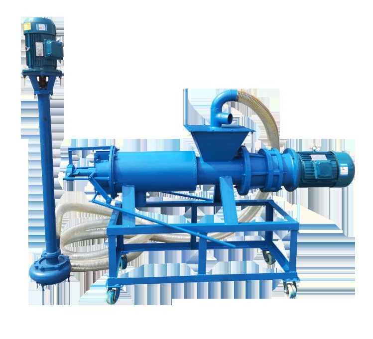 Farm Extrusion Animal Chicken Manure Cow Dung Squeeze machine / Dryer Dewatering Machine / Manure squeezing dehydrator crusher