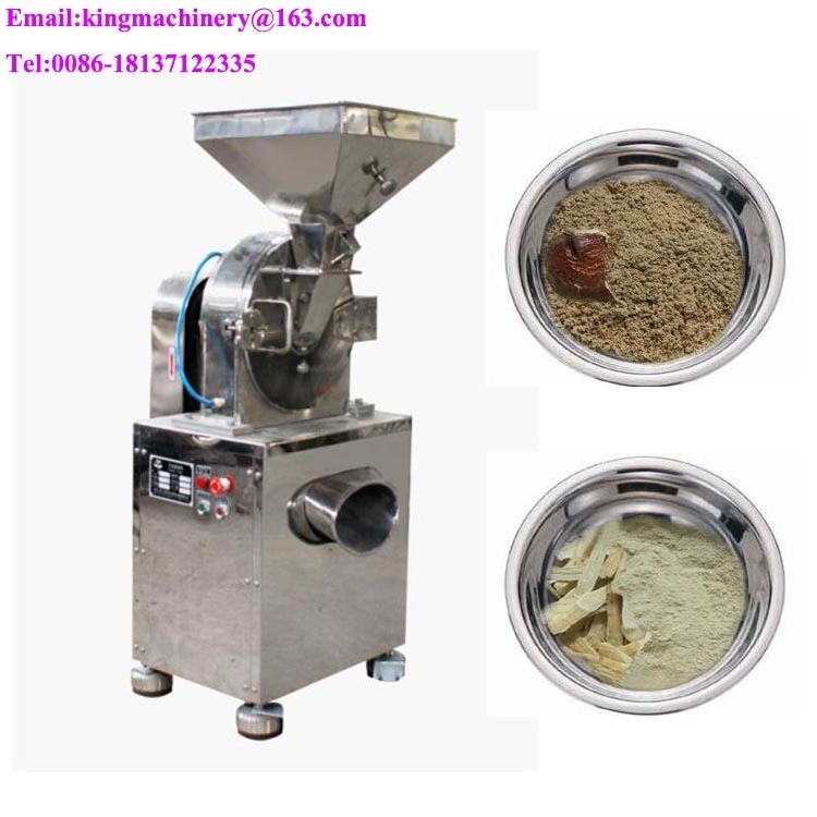 Tooth plate water cooling tea leaf / tobacco grinder mill /food grade grinding machine