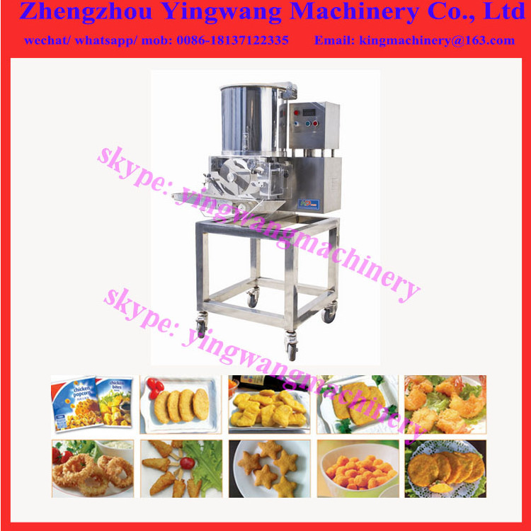 Hamburger patty maker / meat vegan burger paddty shaper moulder machine