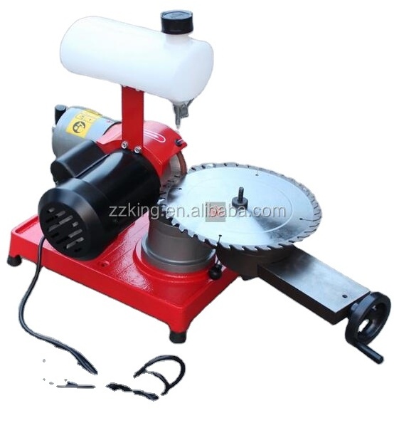 Manual hand circular saw blade grinder