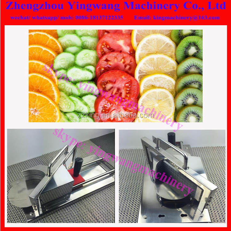 kitchen use manual orange tomato slicing machine /tomato cutting machine / manual orange slicer