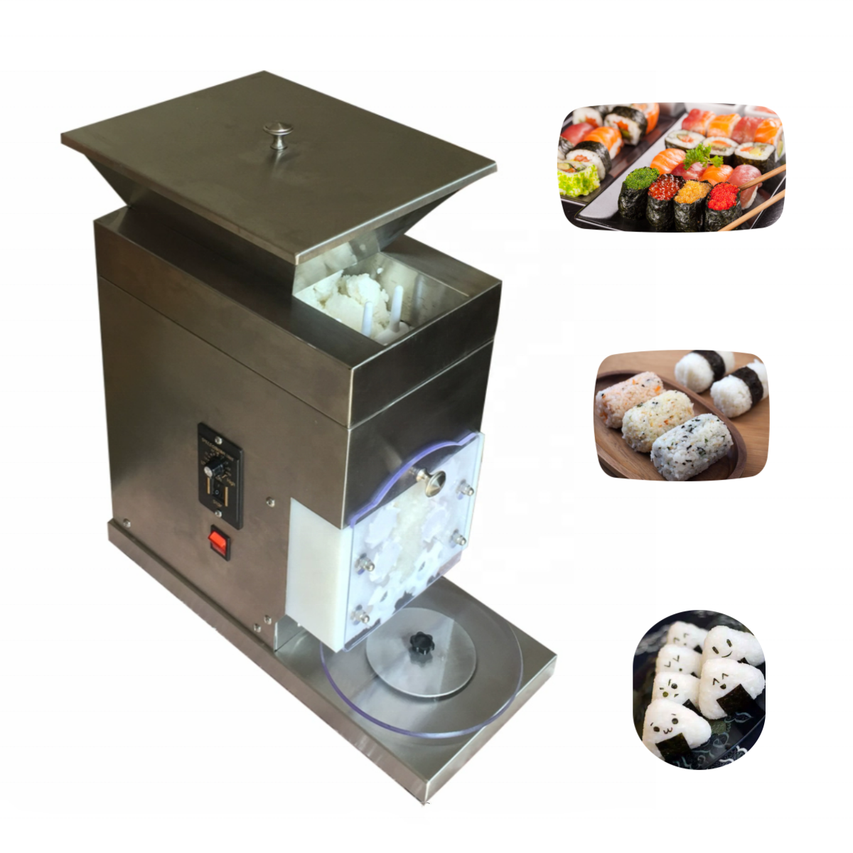 Sushi Rice Roll Forming Machine Sushi Rice maker suzumo sushi making machine