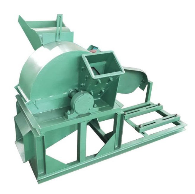 Diesel engine Tree log wood crusher pulverizer / wood crushing grinding machine for sawdust