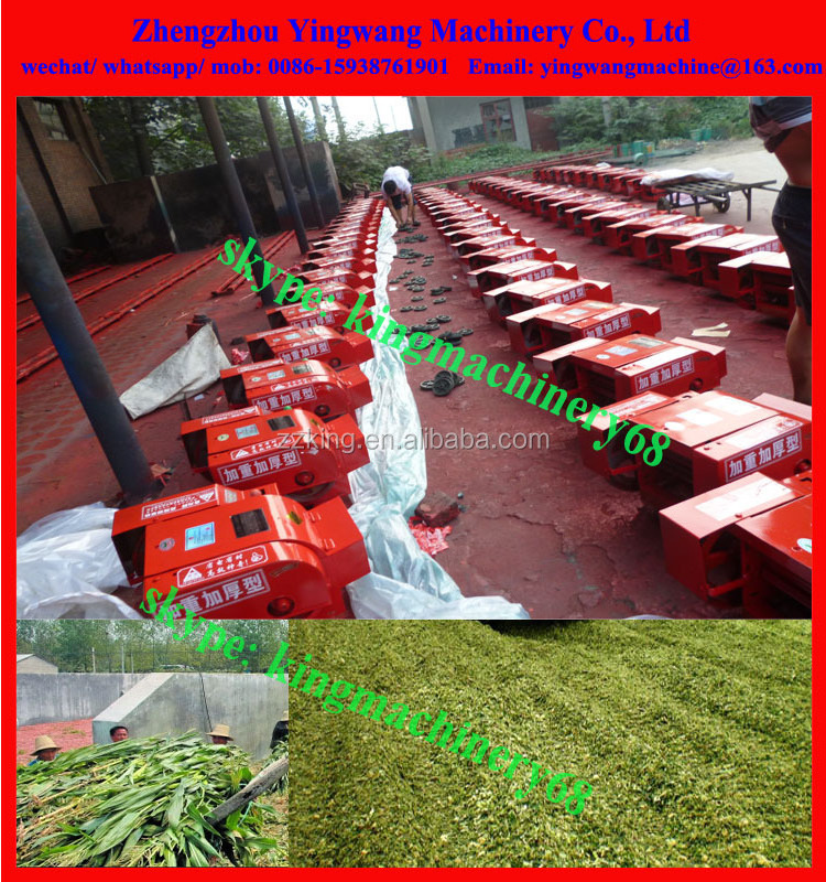 small hay cutter silage machine for cow fodder