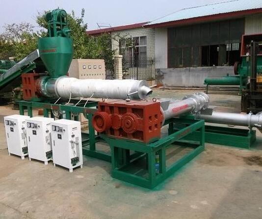 PE,PP , PS ,PET, PVC,EVA, ABS waste plastic recycling melting pelletizing machine