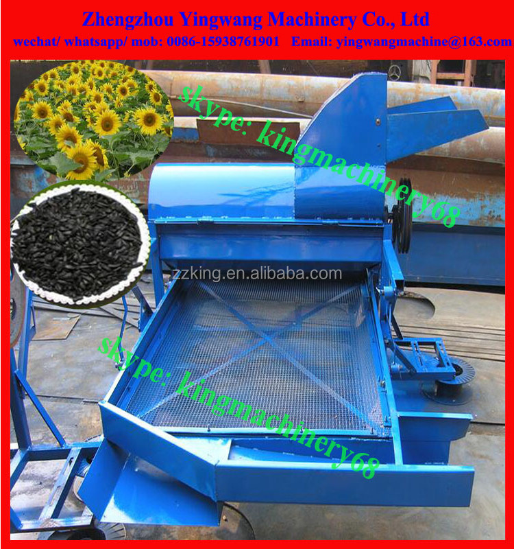 farm use oil sunflower seeds harvester/ separator machine