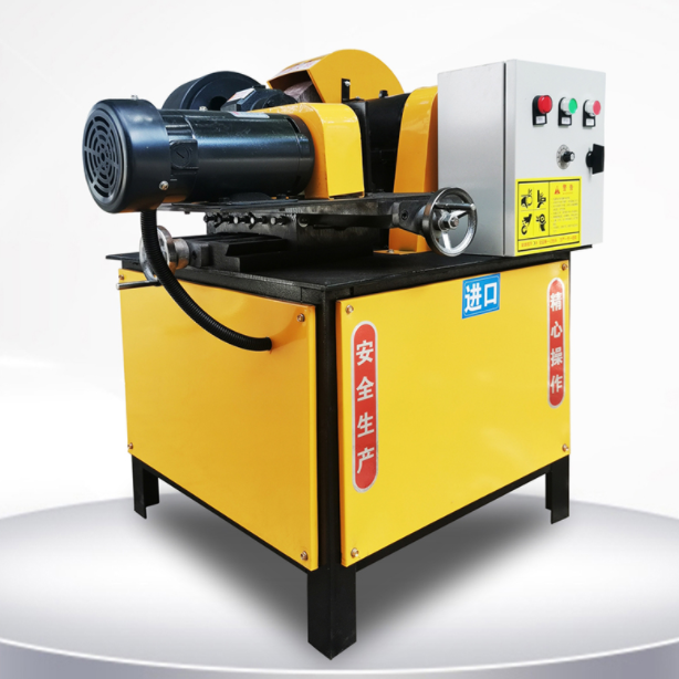 Stainless Steel Round Pipe Polishing Machine/ round tube deruster Cloth wheel polishing machine