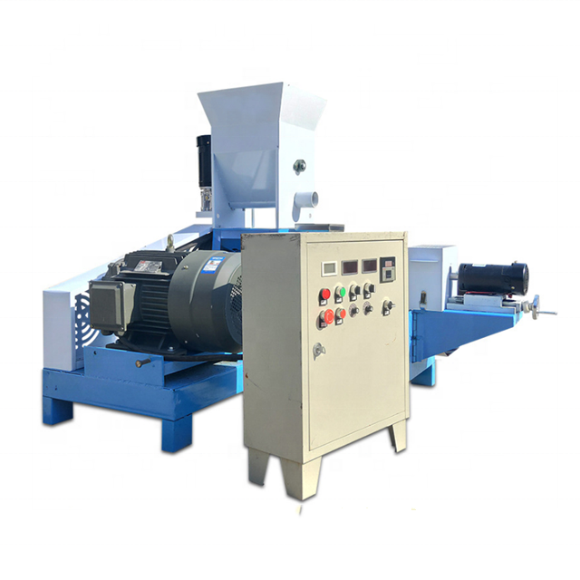 Animal expanding pet food processing pet feed pellet making machine