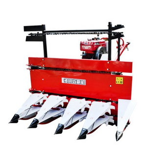 Small wheat harvester for reaping oat buckwheat barley pea