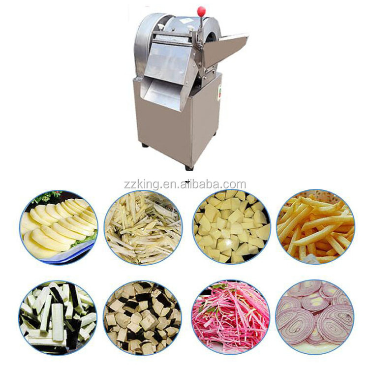 Small vegetable french fries potato onion cutter slicer  / cutting  slicing machine