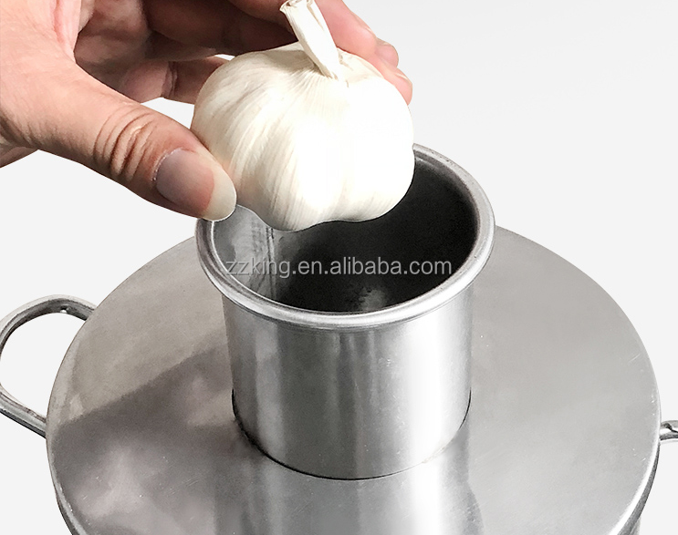 Small dry garlic sheller machine / home garlic shelling machine / hotel Restaurant garlic peeler