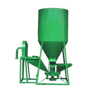 Animal feed crushing grinding mixing machine / pig cattle breeding feed grinder mixer animal food grinder mixer