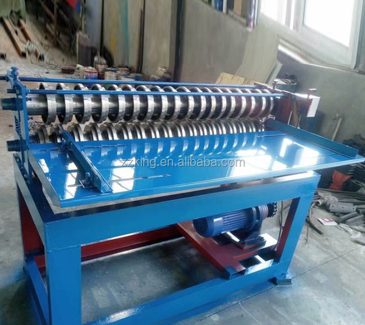 Small stainless steel metal iron aluminum belt color plate sheet coil slitting cutting shearing machine