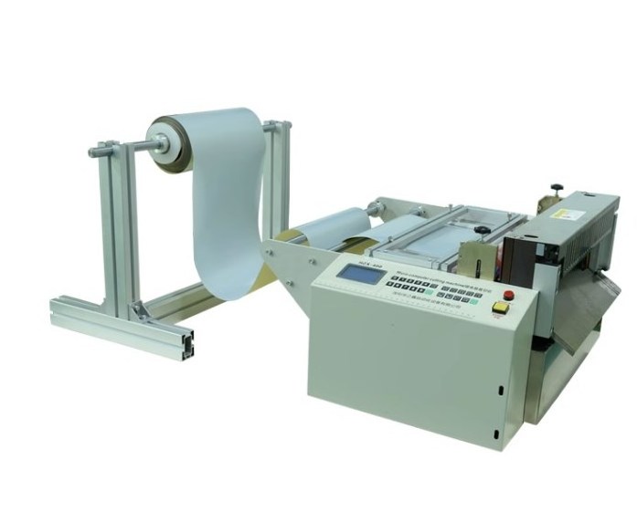 Computer sticker fabric kraft eva foam pvc roll cutting machine plastic film a4 paper roll to sheet cutter