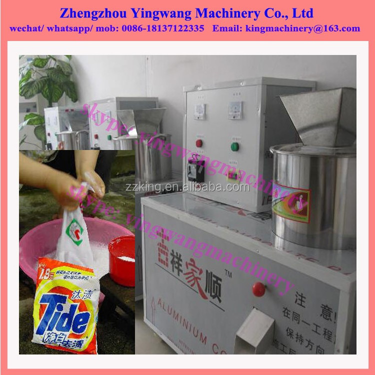 Small detergent powder soap heating making machine