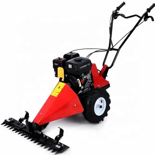 Petrol power grass cutting machine