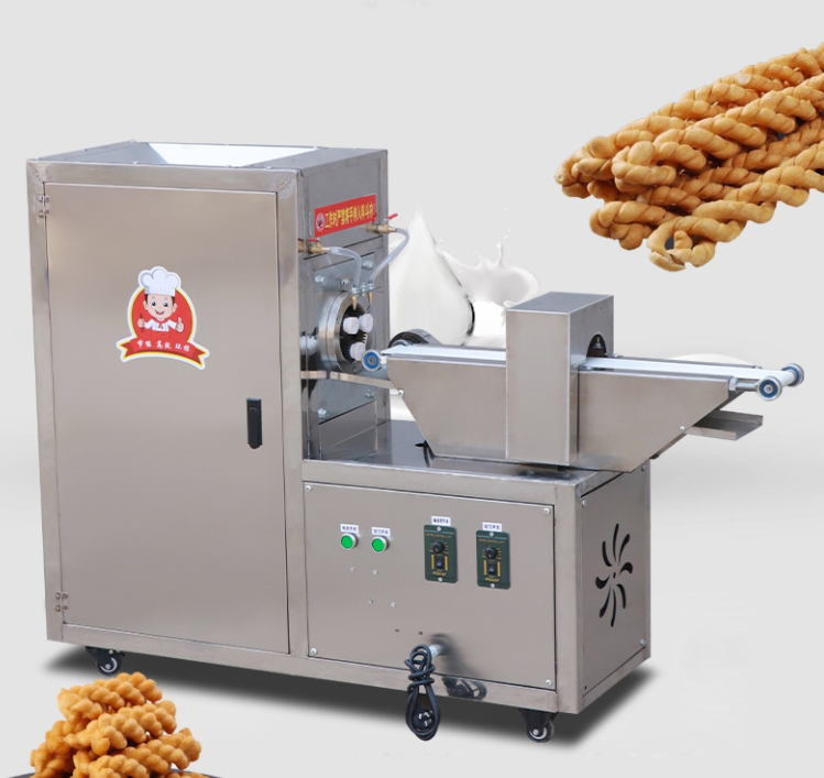 Dough Twist Cutting Machine/ Fried Dough Twist Forming Making Machine/Pretzel Machine