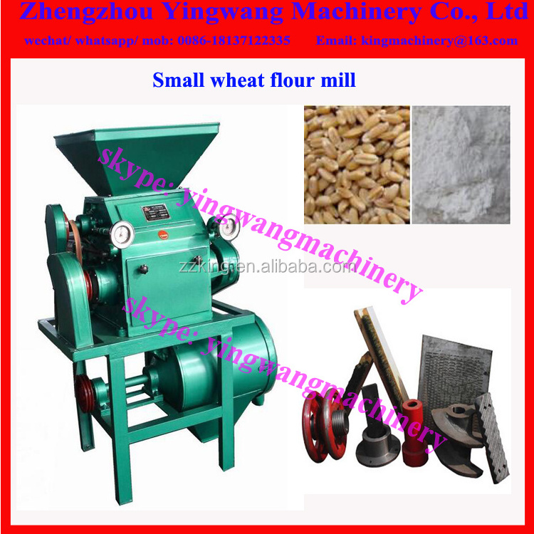 Small wheat flour roller mill / corn maize flour roller mill  / maize flour milling machine