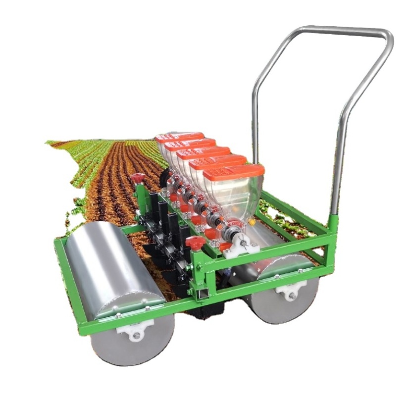 2,4,6,8 rows hand push vegetable seeder/tomato seed planting machine/onion seed planter machine