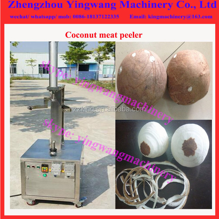 Automatic fresh green young tender coconut trimming peeling machine/coconut cutting machine