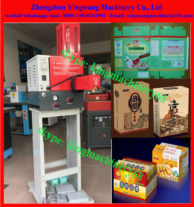 double heads hot melt adhesive machine