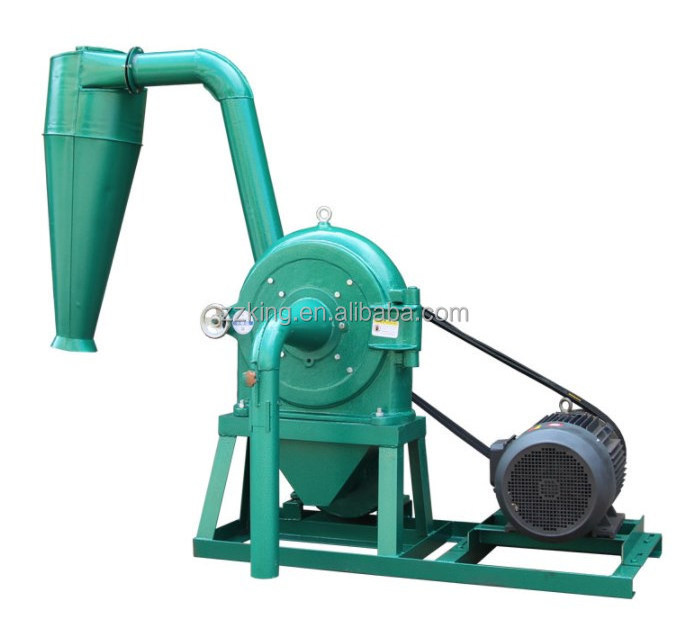 FFC-15, FFC-23, FFC-37, FFC-45 fodder processing small corn disk mill / pig chicken feed crusher with cyclone