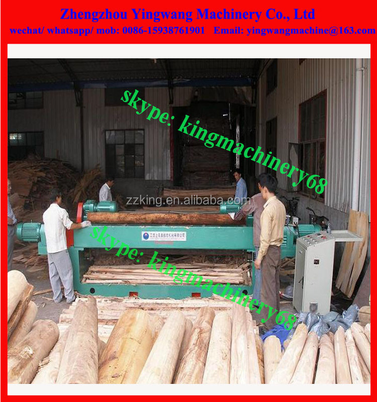 rotary wood/ log peeling lathe