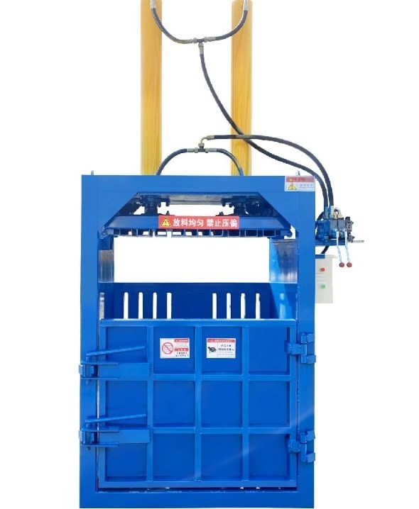 PET waste plastic bottles baler machine / ring pull zip top can baler / cardboard carton paper baler machine