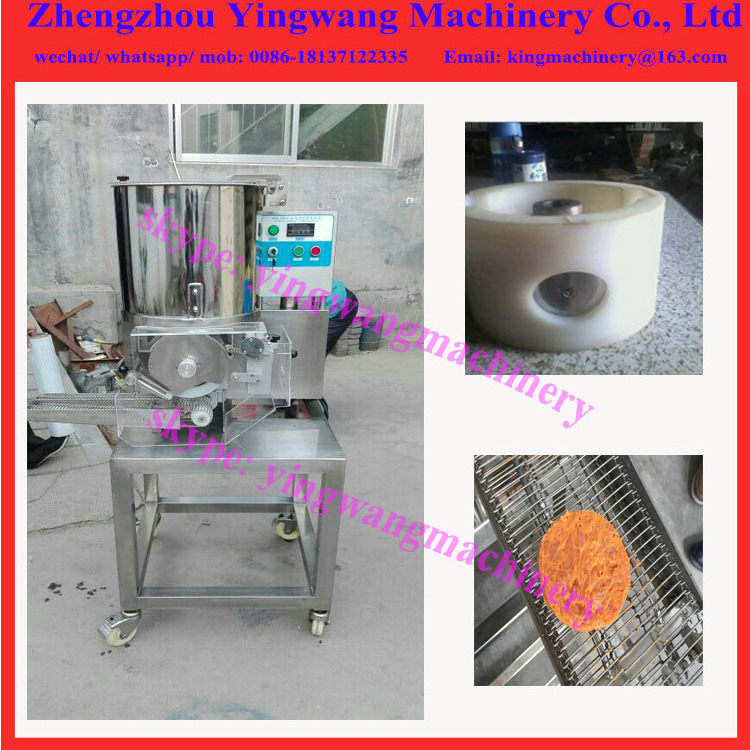 Hamburger patty maker / meat vegan burger paddty shaper moulder machine