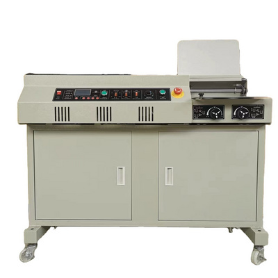 A3 A4 Automatic Glue Binding Machine With Side Glue  A3 452mm Book Perfect Binder Front Perfect Binding Machine