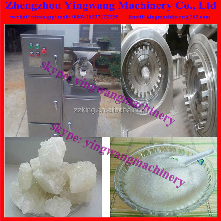 Tooth plate water cooling tea leaf / tobacco grinder mill /food grade grinding machine