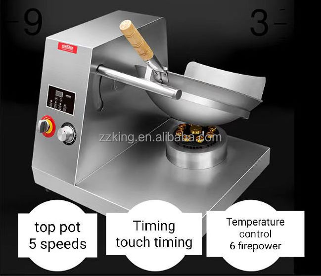 Restaurant Kitchen Cooking Robot Fried Rice Machine Automatic Stir Fry Wok Automat Robot Cooking Machine