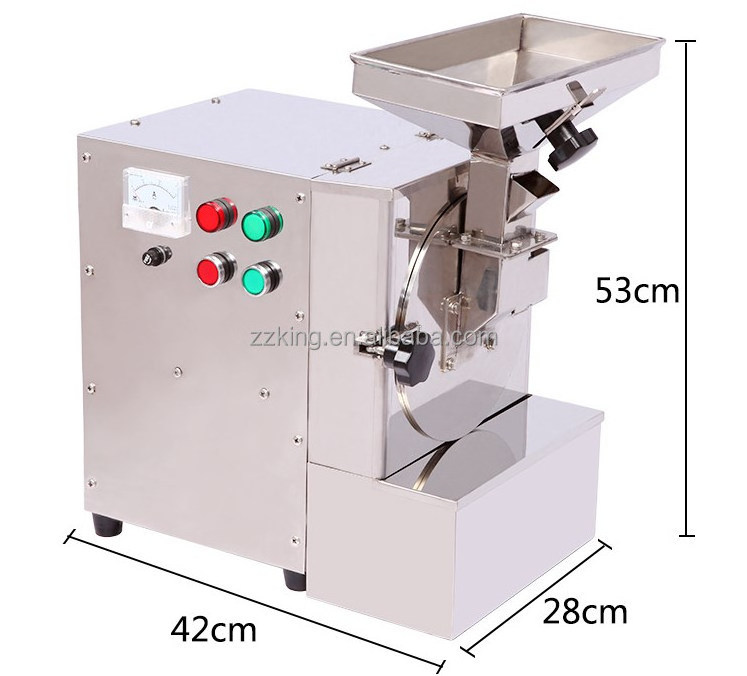 Almond grit powder making /flour grinding machine / sesame walnut fatty food seed flour grinder mill