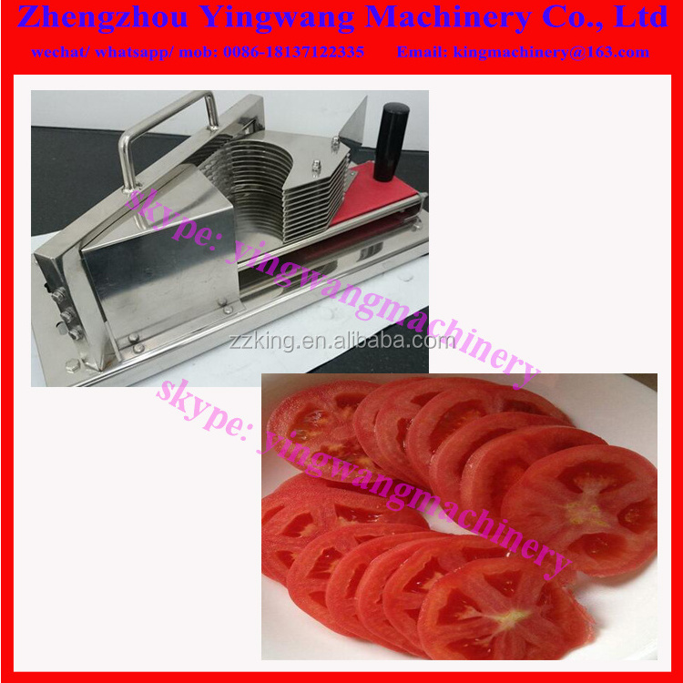 kitchen use manual orange tomato slicing machine /tomato cutting machine / manual orange slicer