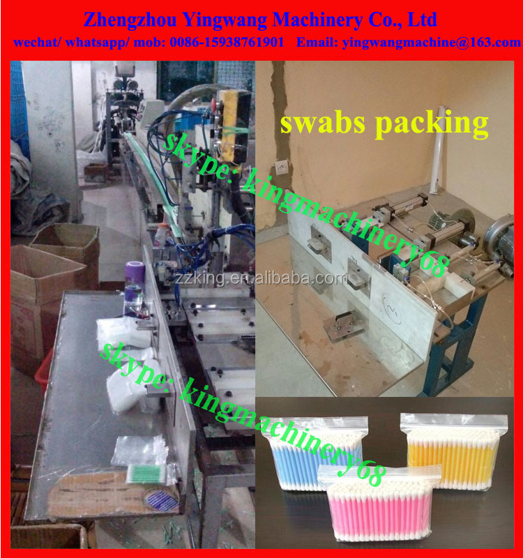 automatic ear buds/ cotton swabs production line