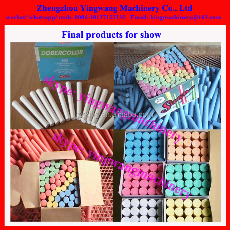 gym plaster blackboard chalk making machine/white colorful chalk machine/school chalk mould