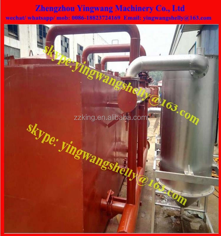 Airflow coconut shell charcoal carbonization kiln