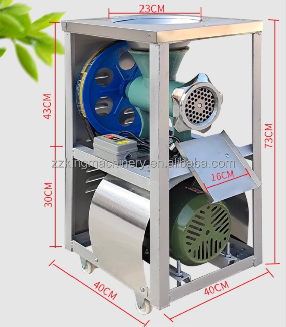 Multi-functional meat mincing machine sausage stuffer special mincing machine for beef, mutton and beef tallow goat oil