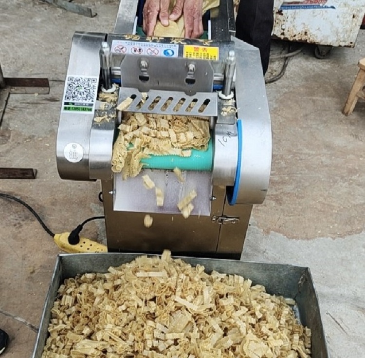 Industrial Seaweed Shredding Spinach Chopper Vegetable Cutter Slicer Machine/Commercial Potato Granulator Chips Cutter