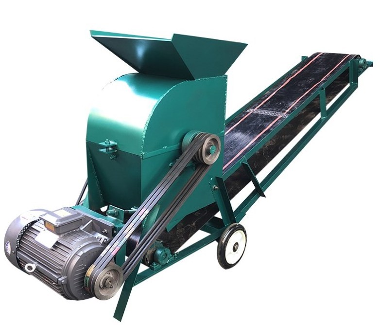 Hot sale construction waste ore disintegrator / Fertilizer nursery soil crusher seeding soil breaker/cobblestone bricks grinder