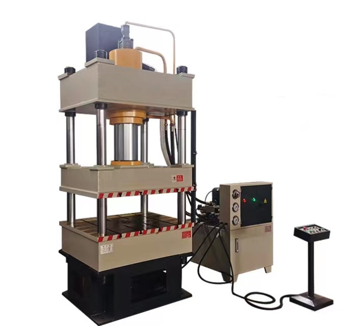 Four column oil press tea cake machine/Electro hydraulic punching machine/Fuiiy automatic bearing hydraulic press