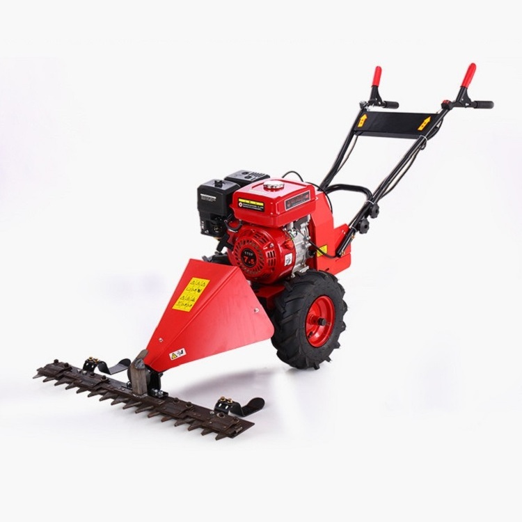 80cm /90cm / 100cm /120cm Gasoline Petrol Diesel Power Type sickle bar mower / Mini tractor scythe mower