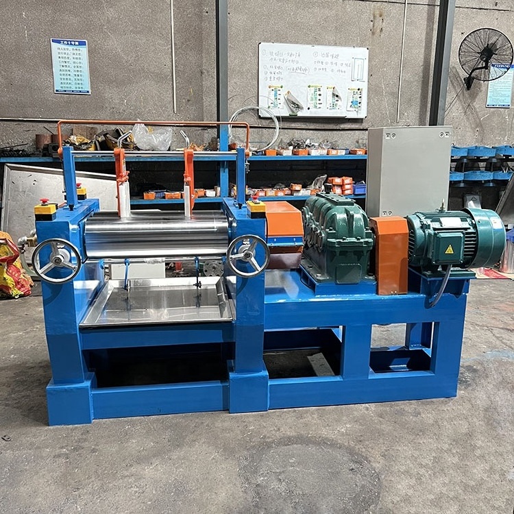 open rubber mixing machine mixing mill for rubber automatic