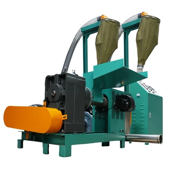 Air cooling plastic film recycling granulator machine/ Mini lab model film pelletizer /plastic granulating pelletizing machine