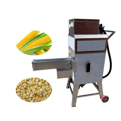 Automatic commercial used sweet corn seed cutter machine / automatic corn cob kernel remover / sweet corn cutting machine