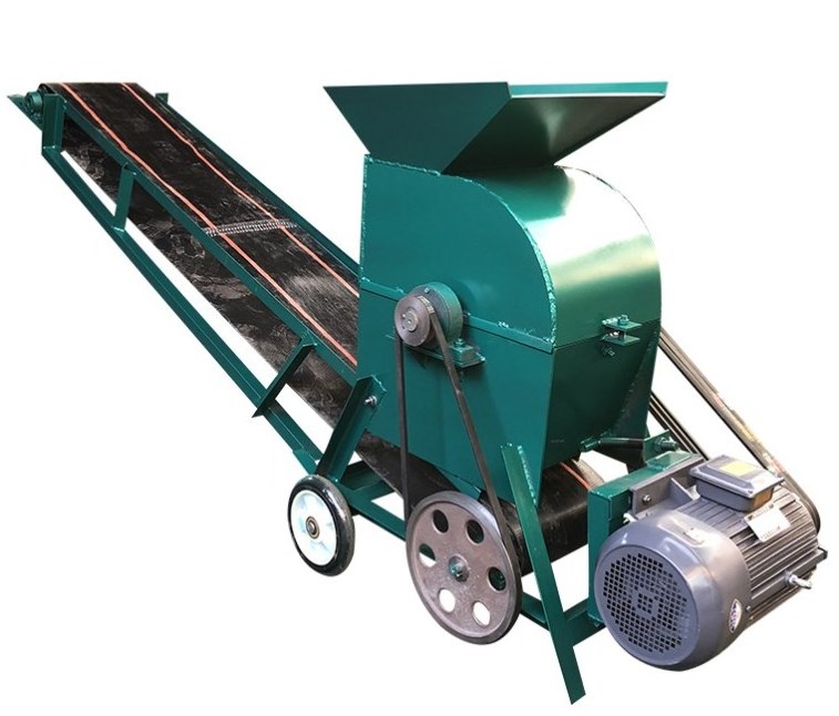 Hot sale construction waste ore disintegrator / Fertilizer nursery soil crusher seeding soil breaker/cobblestone bricks grinder