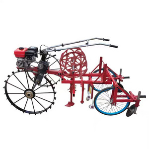 Plastic film land covering agricultural machinery/Wholesale Price Seed planting and cultivating plastic mulching laying machine