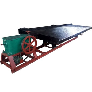 Small scale mining equipment Tungsten gold Shaker table concentration gemini laboratory shaking table